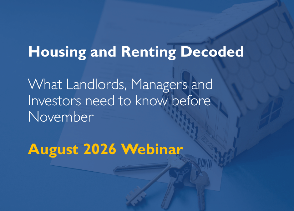 Webinar : Election 2026: what could the next government mean for property investors?
